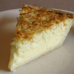 Coconut Custard Pie